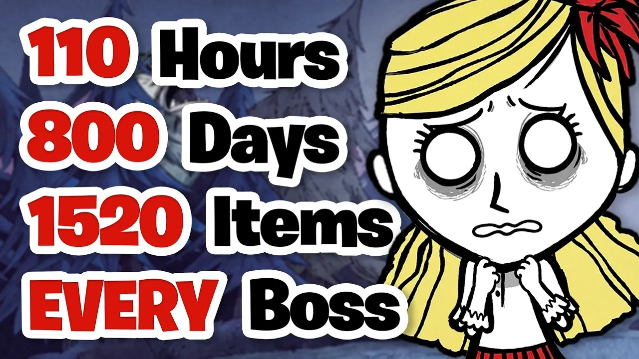 I 100%'d Don't Starve Together... It was TERRIFYING!